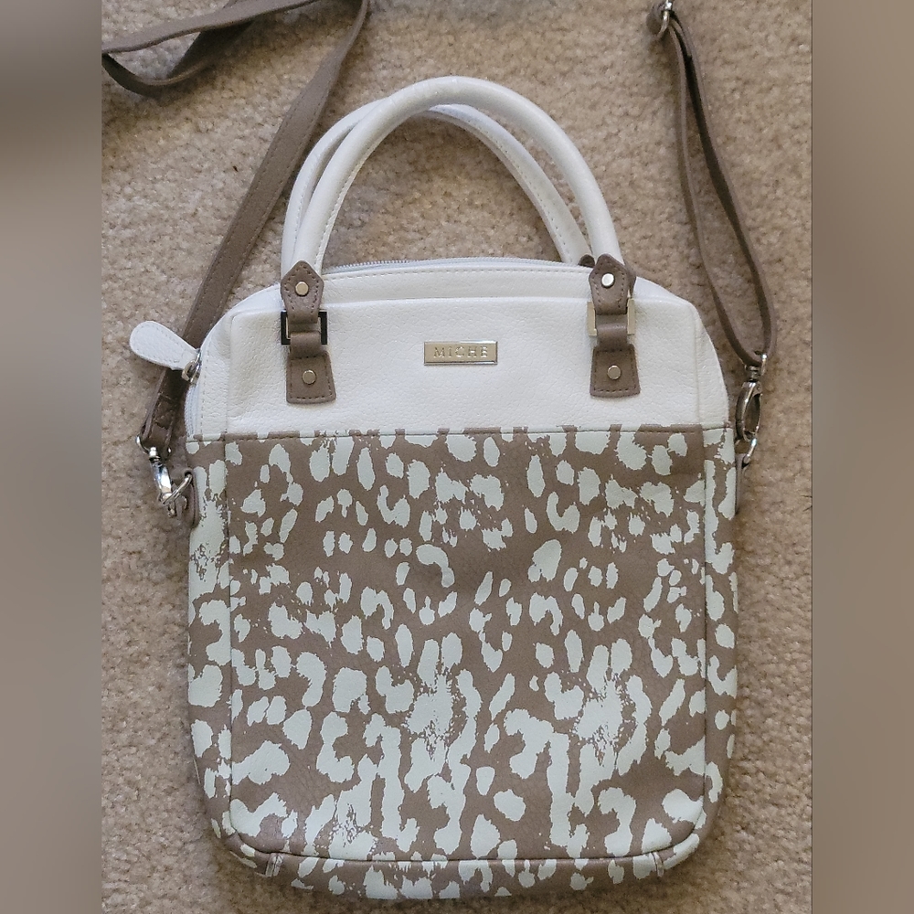 Miche Shelby Tech bag / IPad bag/ long strap and short handle/ excellent con.